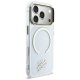 Karl Lagerfeld IML KL Script Logo MagSafe Phone Case Cover iPhone 17 Pro Max - Clear