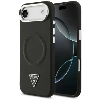 Guess Triangle Logo MagSafe Case for iPhone Air, Black