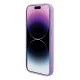 Guess iPhone 15 Pro Max Case Saffiano 4G Metal Logo MagSafe, Purple