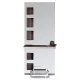 Gabbiano B058 Hairdressing Console Wenge