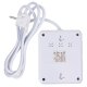 Maclean MCE387 W Power Strip, 2 Outlets, 3xUSB, 2500W, 1.5m, White