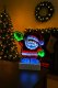 3D LED Santa Claus Light Christmas Window Decoration USB Powered Lamp