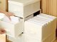 Clothes and Underwear Drawer Organizer, 9 Compartments, White