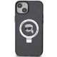 Apple iPhone 15 Plus 6.7\" Karl Lagerfeld Ring Stand Karl Head MagSafe Case Cover, Black