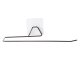 Metal Paper Towel Holder with Suction Cup, 30x9 cm