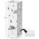 Leobert Modern Umbrella Stand, White