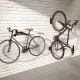 Maclean MC-457 Wall Mount Bike Rack, 25kg, Black