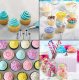 Cake Decorating Supplies Kit with 24 Icing Tips for Cupcakes Cookies