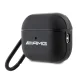 AMG Leather Big Logo Case for AirPods Pro 2 (2022/2023), Black