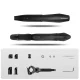 Rockbros FK-880 Front and Rear Bicycle Mudguards for 24\" Bikes, Black