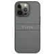 Guess Saffiano Stripe Case for iPhone 13 / 13 Pro, Grey