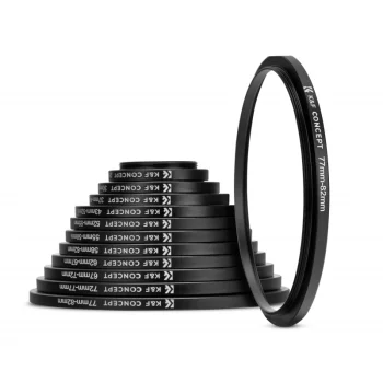 K&F Concept 11in1 didinančių filtrų žiedų komplektas (26–82 mm)