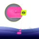 4Fizjo TSUNAMI Inflatable Swimming Safety Buoy, Pink