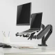 Maclean MC-836 Laptop Holder for VESA Monitor Mounts, 11\"-17\", Black