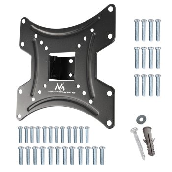 Maclean MC-414 TV and Monitor Wall Mount, 23-43", 30kg, Black