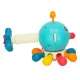 Bibi-inn Sensory Teether Toy for Babies Octopus, Blue