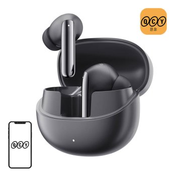 TWS Wireless Earbuds QCY MeloBuds Pro HT08 ANC Black