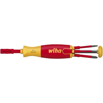 Wiha SB 2831-09021 LiftUp Electric Screwdriver with Bit Magazine 1000 V AC, 7 Pieces