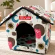 Collapsible Pet House Bed for Dogs and Cats XL