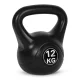 ModernHome 12 kg Kettlebell for Strength & Functional Training, Black