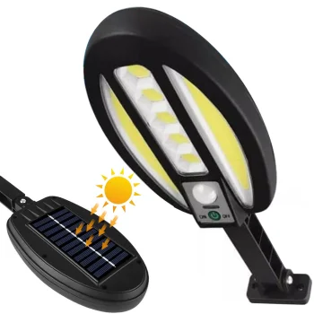Solar Lamp 95 LED with Motion and Dusk Sensor