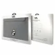 Karl Lagerfeld Saffiano Karl&Choupette Laptop Sleeve up to 14\", Silver