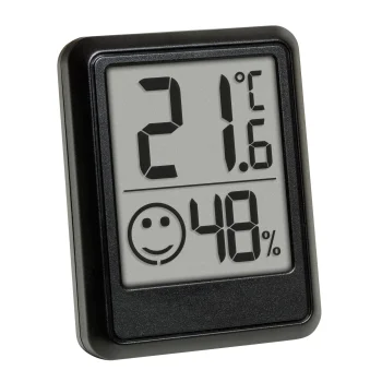 TFA 30.5060.01 Digital Thermo-Hygrometer Black