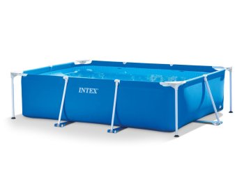 Intex Rectangular Frame Above Ground Pool 220x150x60 cm 28270