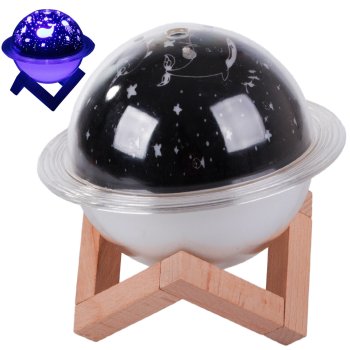 Ultrasonic Air Humidifier and Essential Oil Diffuser with RGB LED Light