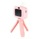 Kids Digital Camera with Tripod Unicorn, 1080P, 8GB, Pink