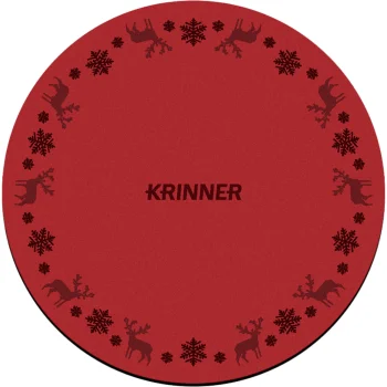 Krinner apsauginis kilimėlis po Kalėdų egle 60 cm, raudonas