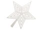 Christmas Tree Star, White Christmas Decoration