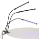 LED Plant Grow Light with 3 Flexible Heads, 50W