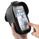Wozinsky Bicycle Front Frame Handlebar Bag Touch Screen Phone Holder 1L, black