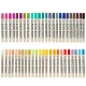 Waterproof Acrylic Markers for Fabric and Stones, 48 pcs
