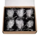 Ruhhy Glass Christmas Angels with Feathers, Transparent, 6 pcs