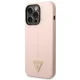 Guess Silicone Triangle Case for iPhone 14 Pro Pink