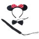 Kids Mouse Costume Set with Ears Headband, Bow Tie, and Tail