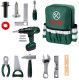 Kids Tool Set in Backpack with Toy Power Drill