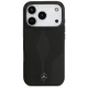 Mercedes iPhone 17 Pro Case Leather The Move MagSafe, Black