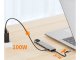 USB-C хаб адаптер 8-в-1 с 4K 60Гц HDMI, 100Вт PD, Ethernet, 2x USB 3.0, SD