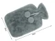 Rubber Hot Water Bottle with Soft Cover