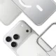 3Mk Protection iPhone 17 Pro Case Frosty MagCase, White