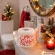 Christmas Toilet Paper Roll with Santa Print, 250 Sheets
