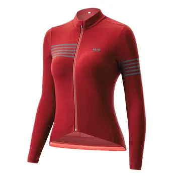 Rockbros YPW065 TVI Women's Long Sleeve Cycling Jersey L - Red