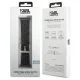 Karl Lagerfeld Saffiano Monogram strap for Apple Watch 38/40/41mm - black
