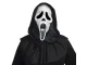 Scream Halloween Costume Mask, Black and White