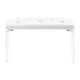 Momo Diamond Velour Manicure Hand Rest, White