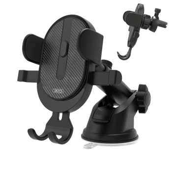 XO C60 Universal Car Phone Holder, Black