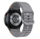 Tech-Protect Silicone Sport Strap for Samsung Galaxy Watch 4 / 5 / 6 / 7 / FE, Gray